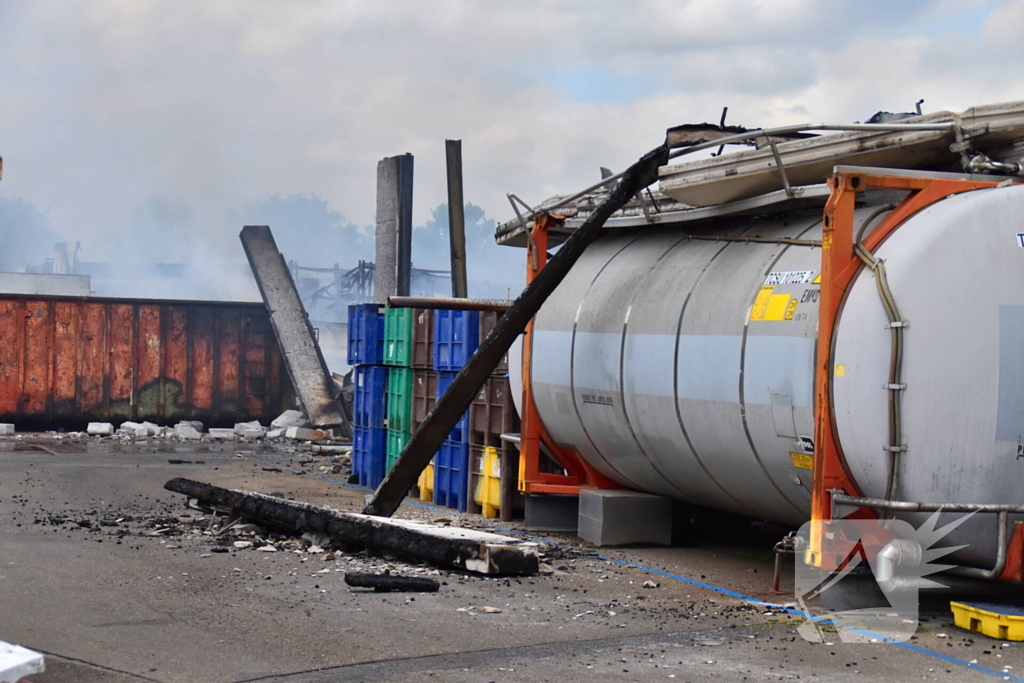 Schade bij daglicht goed zichtbaar