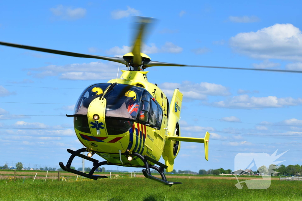 Lifeliner landt voor rendez-vous na reanimatie