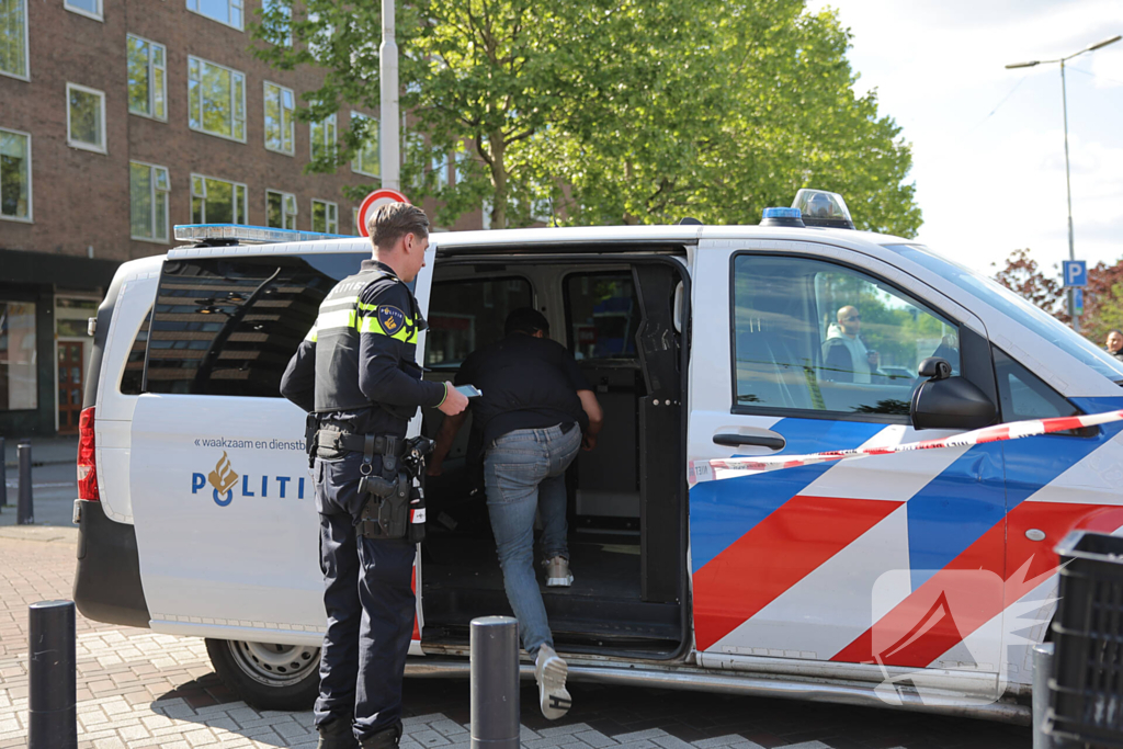 Dame geschept door automobilist