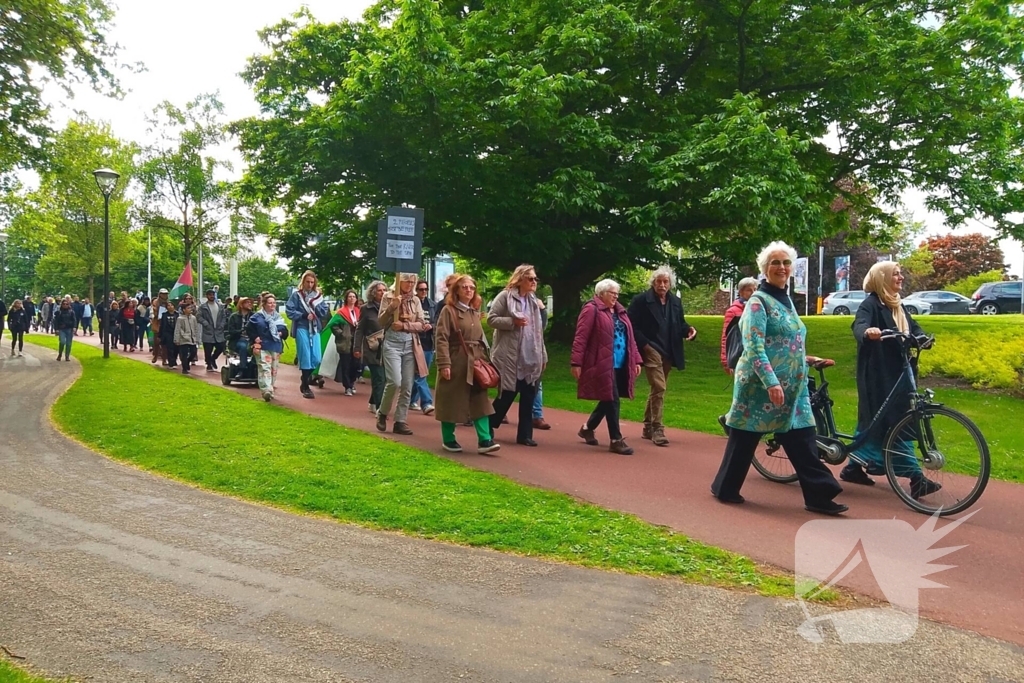 Pro Palestina demonstratie