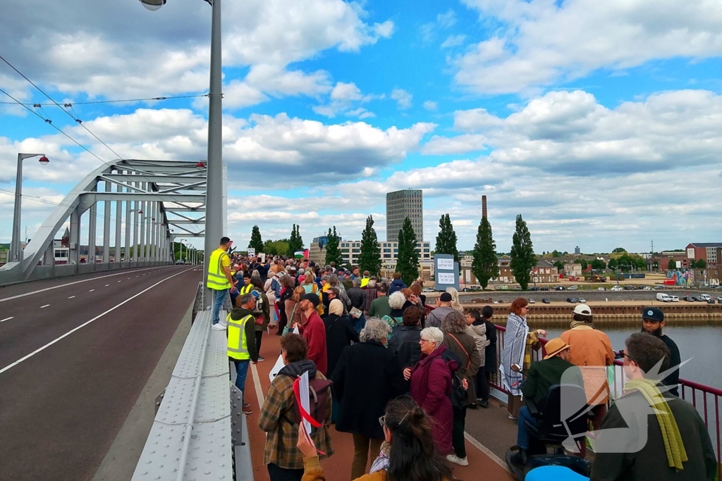 Pro Palestina demonstratie