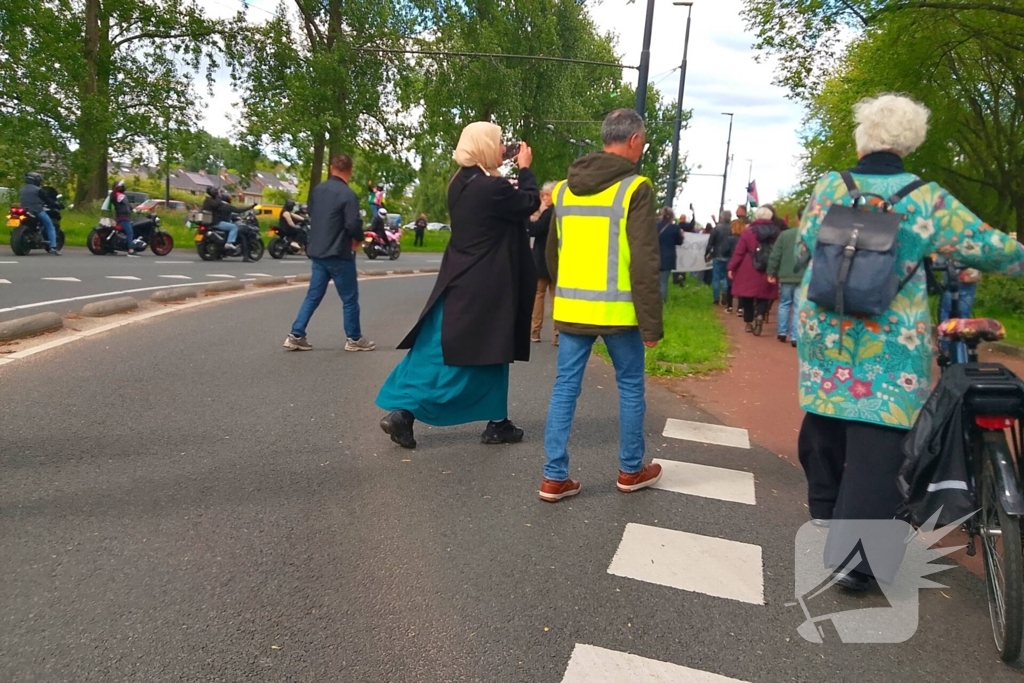 Pro Palestina demonstratie