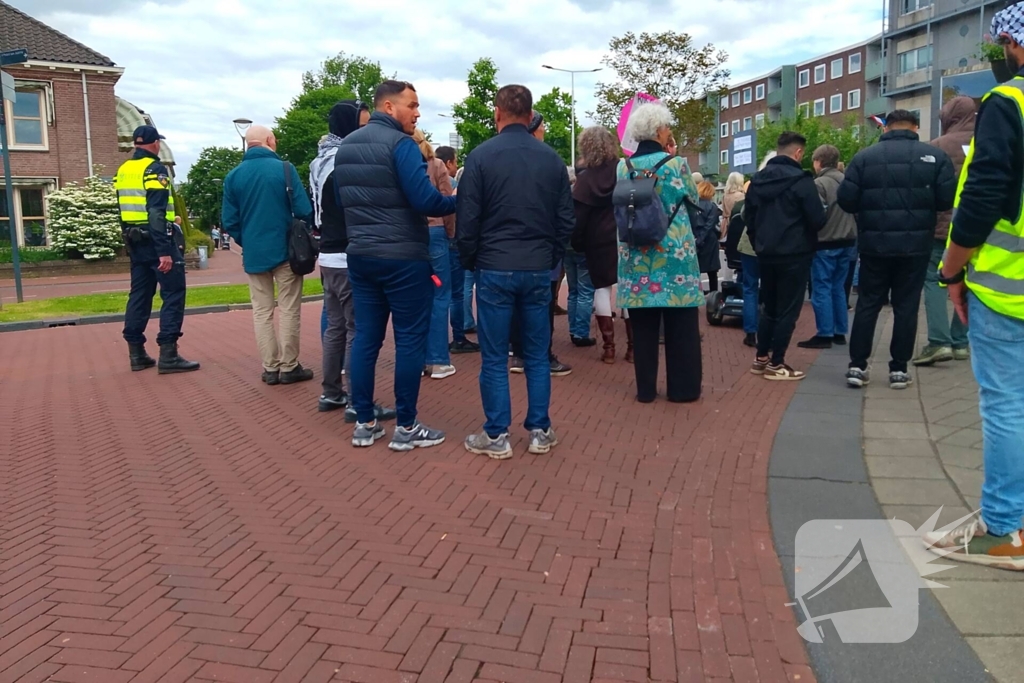 Pro Palestina demonstratie