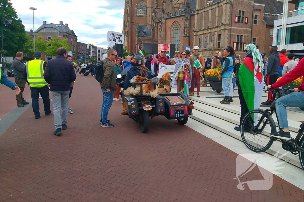 Pro Palestina demonstratie