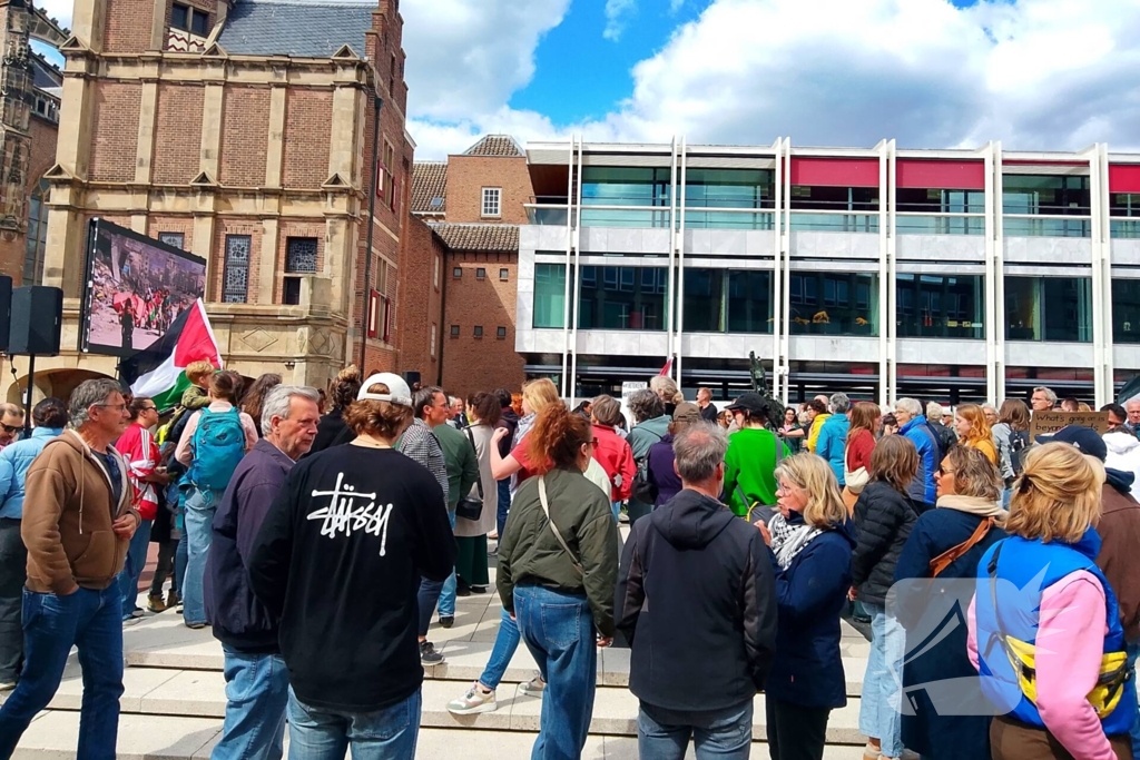 Pro Palestina demonstratie