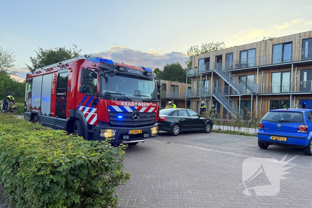 Dieren in veiligheid gebracht bij woningbrand