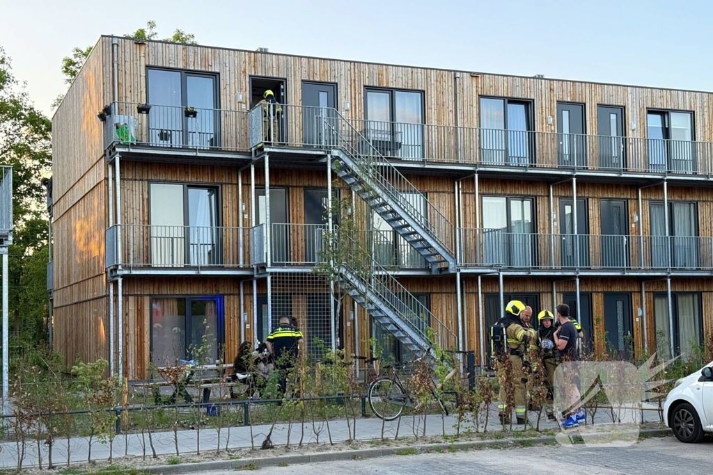 Dieren in veiligheid gebracht bij woningbrand