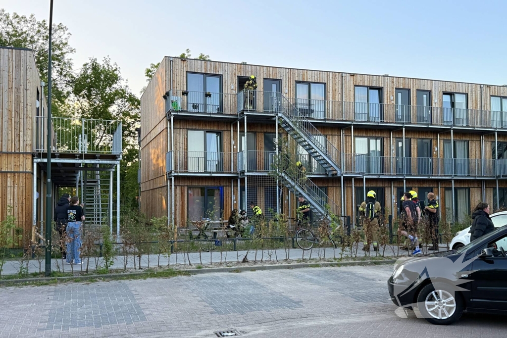 Dieren in veiligheid gebracht bij woningbrand