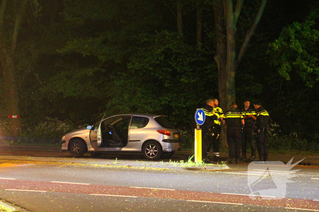 Aanhoudingen na overval, politiehelikopter ingezet