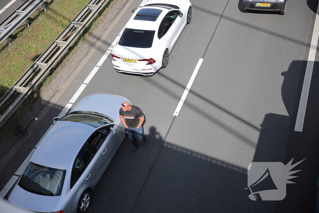 Lange file en stilstaand verkeer door technische storing