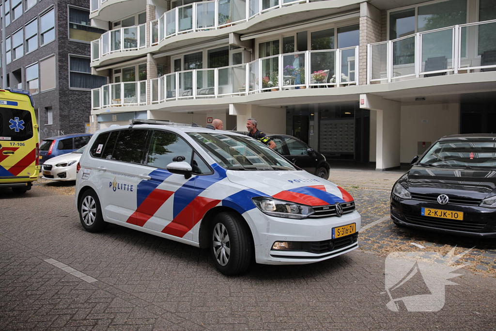 Gewonde bij melding steekincident, verdachte aangehouden