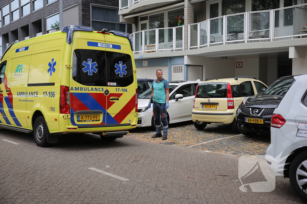 Gewonde bij melding steekincident, verdachte aangehouden