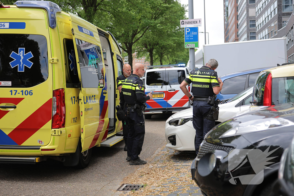 Gewonde bij melding steekincident, verdachte aangehouden