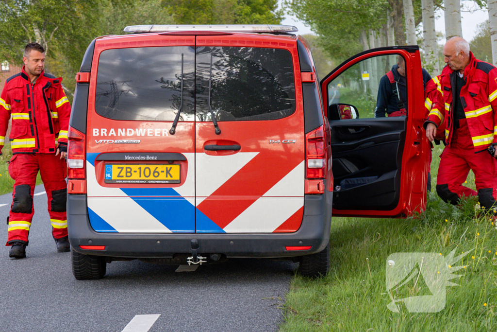 Brandweer ingezet voor hond te water