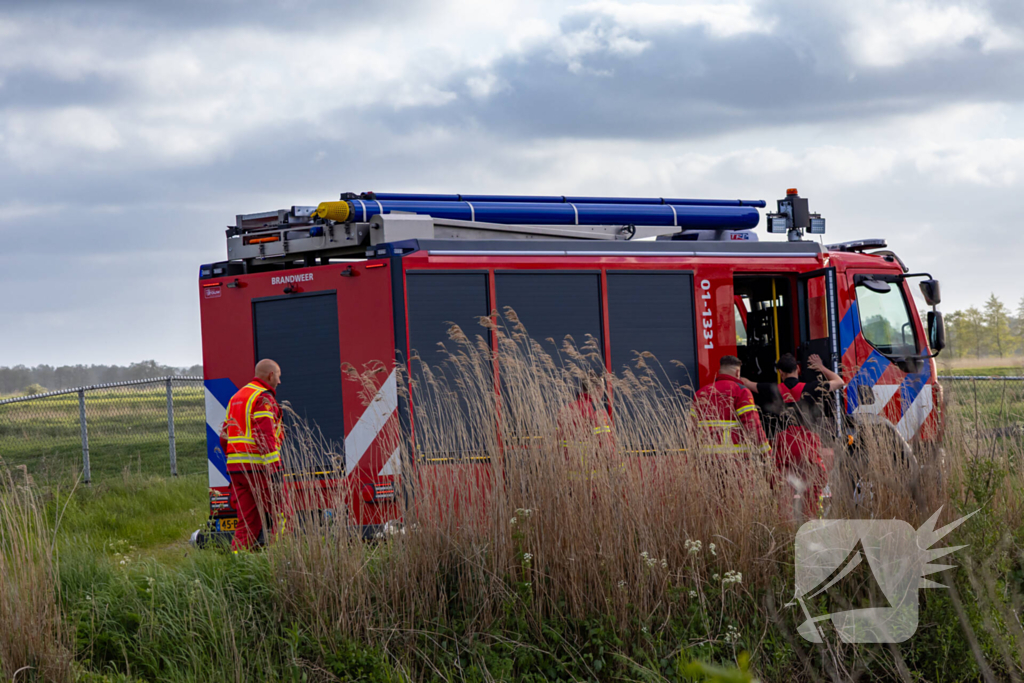 Brandweer ingezet voor hond te water