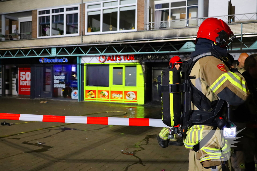 Explosie veroorzaakt schade aan pizzeria