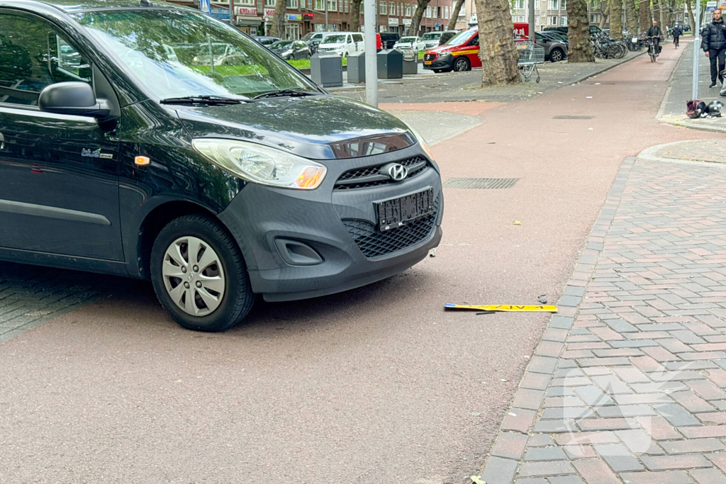Scooter met vrouw en kind aangereden