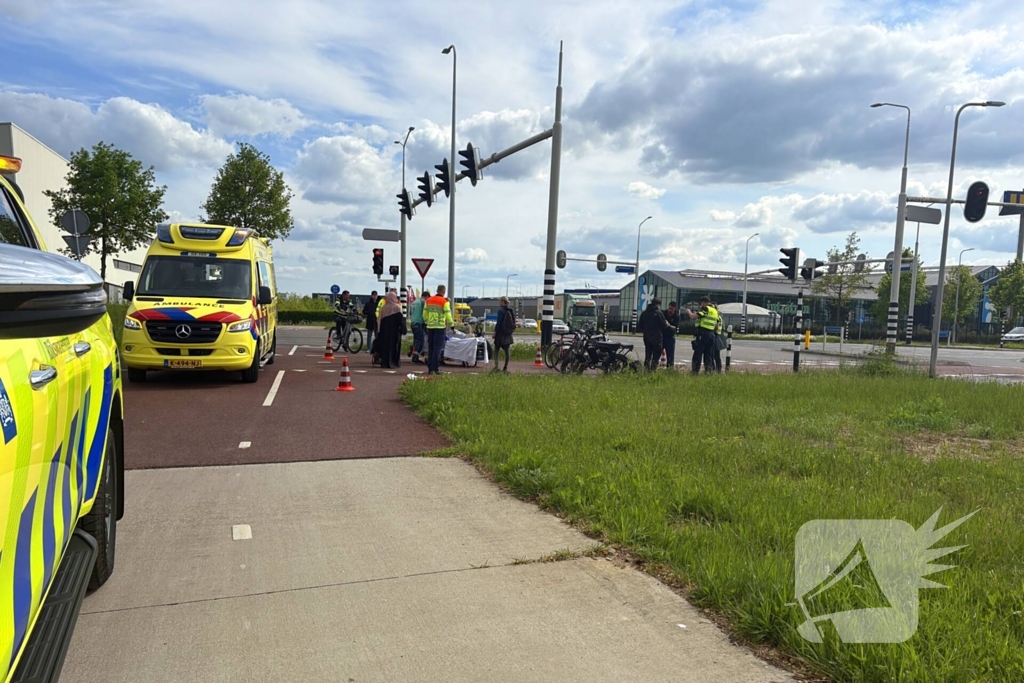Ongeval op fietspad veroorzaakt verwondingen