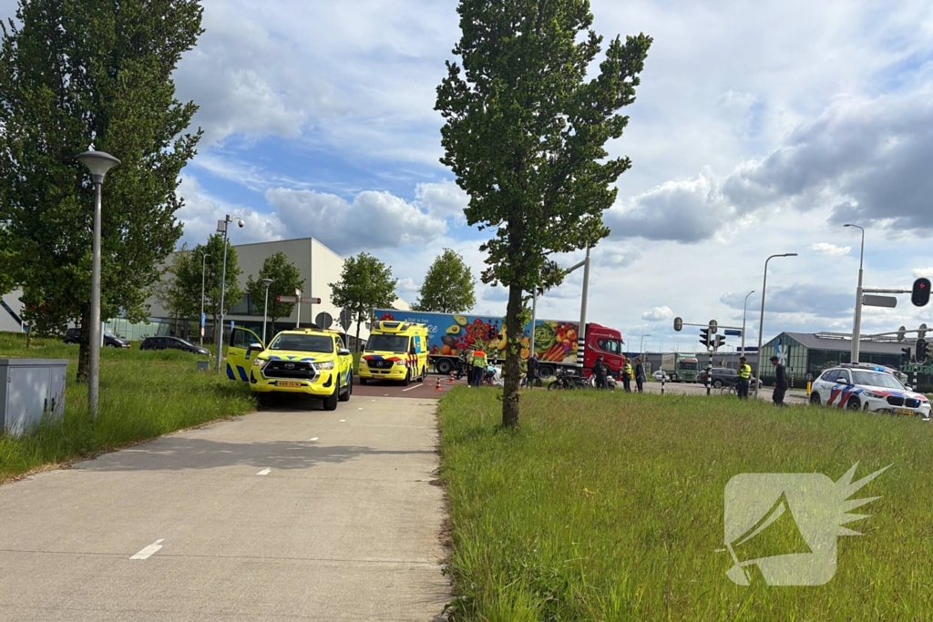 Ongeval op fietspad veroorzaakt verwondingen
