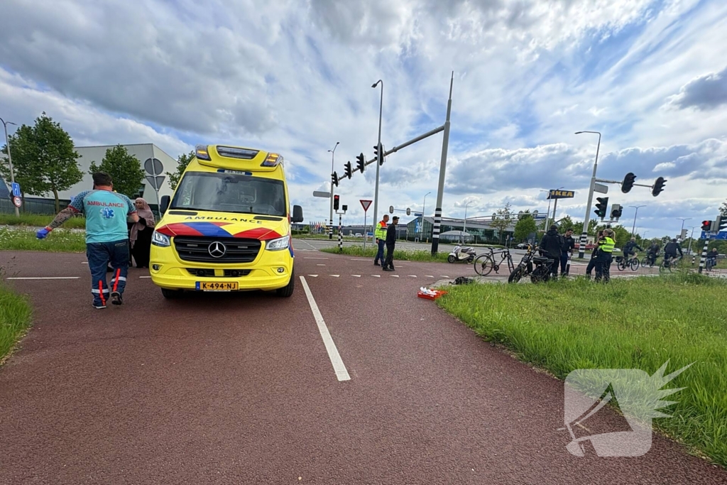 Ongeval op fietspad veroorzaakt verwondingen