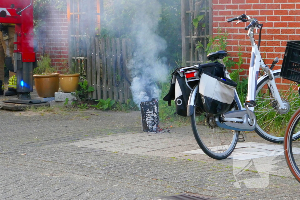 Brandweer ingezet voor schoorsteenbrand
