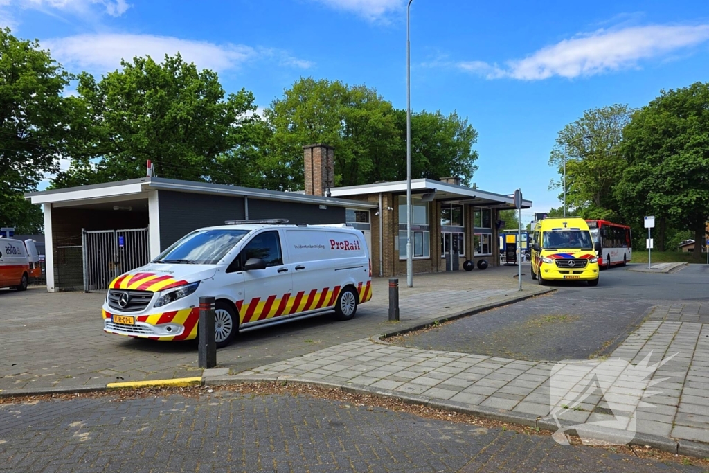 Treinverkeer gestremd vanwege medische noodsituatie in trein