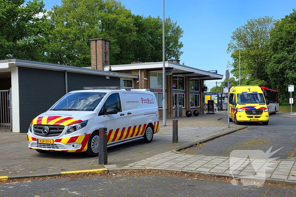 Treinverkeer gestremd vanwege medische noodsituatie in trein