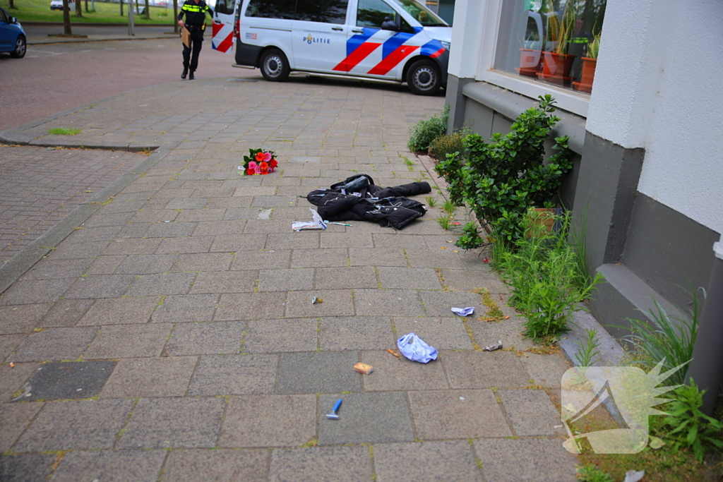 Gewonde bij steekincident, politie houdt verdachte aan