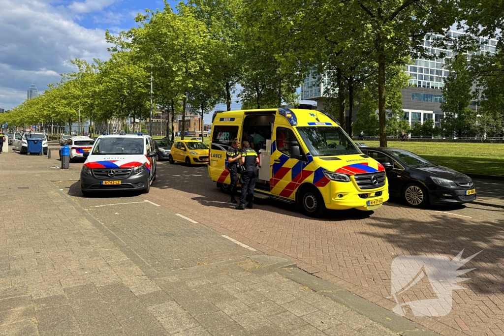 Gewonde bij steekincident, politie houdt verdachte aan