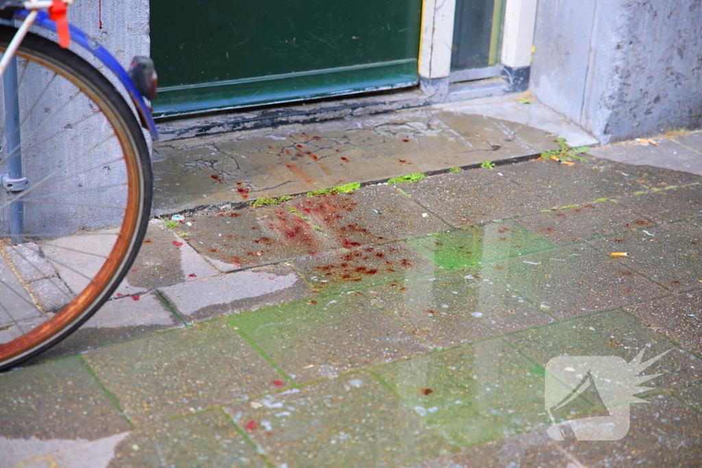 Gewonde bij steekincident, politie houdt verdachte aan