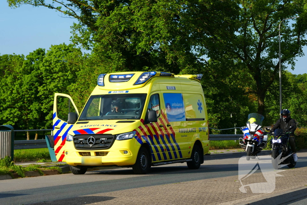 Persoon gewond door verkeersincident