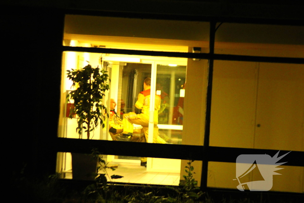 Flatbewoners zonder spanning door lekkage