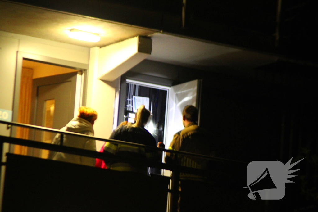 Flatbewoners zonder spanning door lekkage