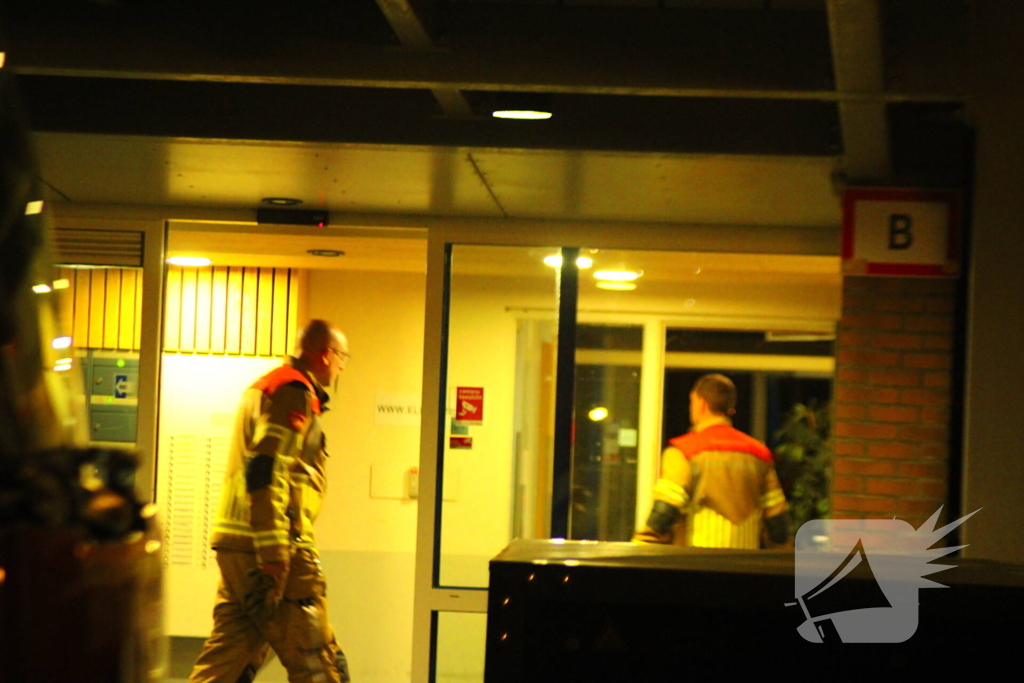 Flatbewoners zonder spanning door lekkage