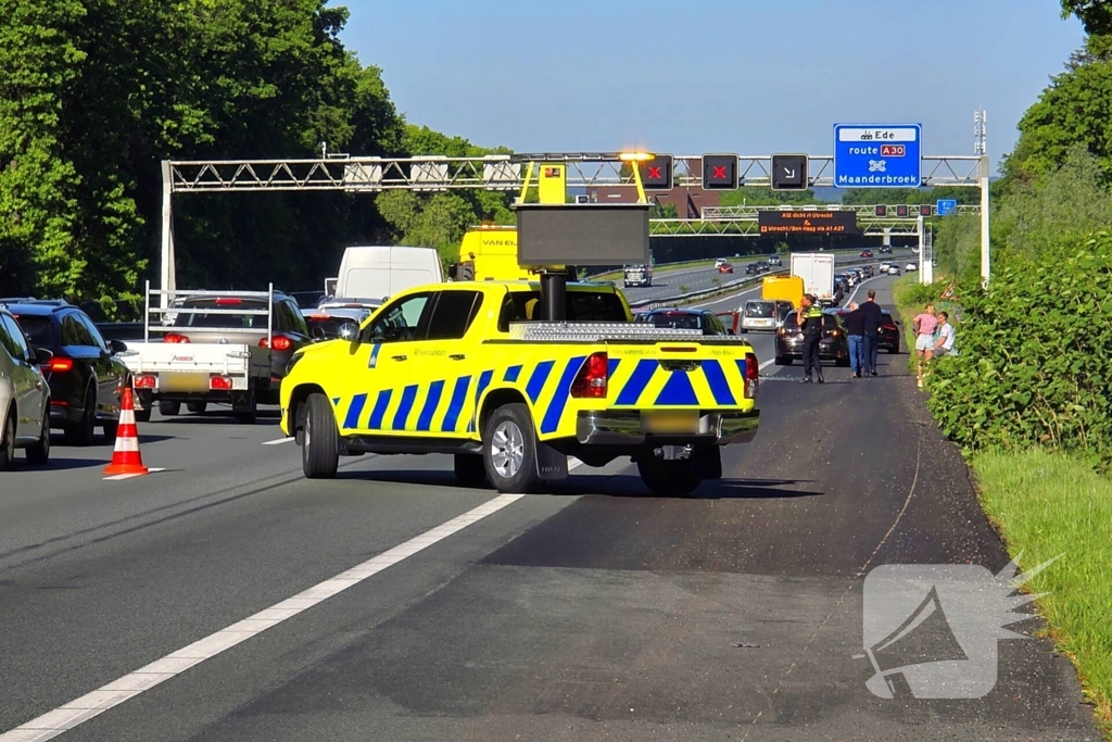 Meerdere voertuigen betrokken bij ongevallen op snelweg