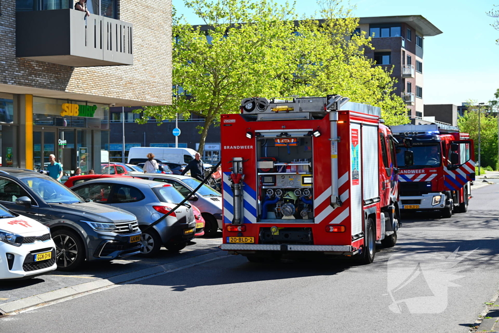 Frituur in brand tijdens verbouwing