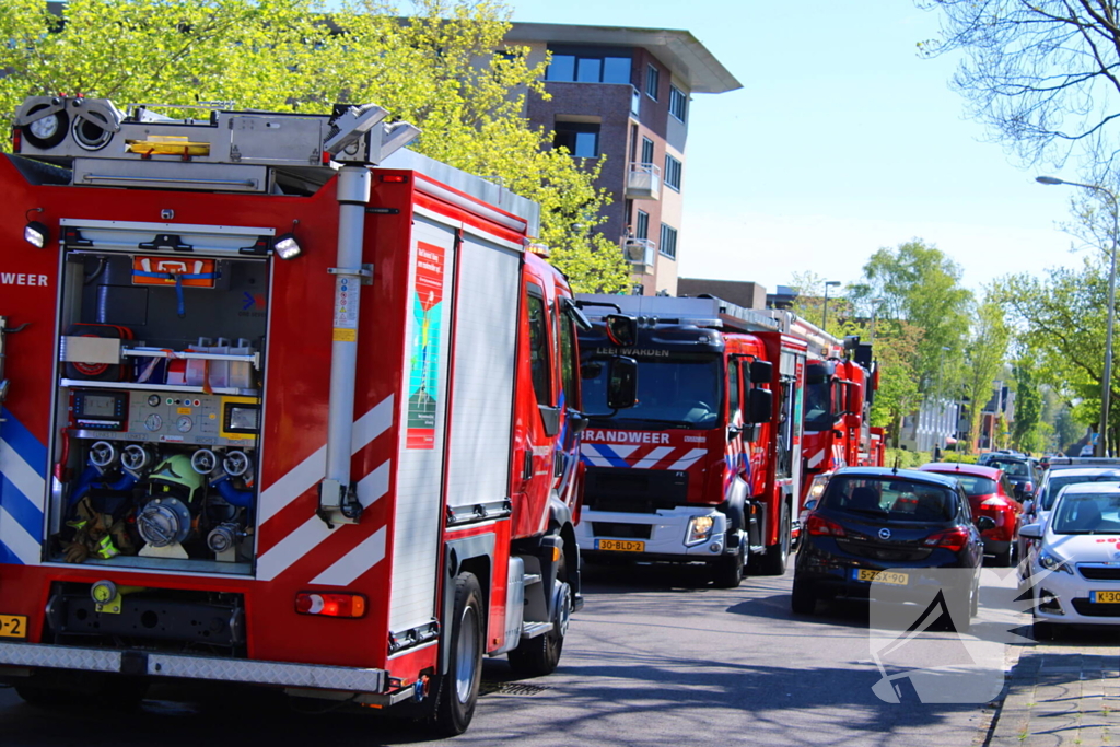 Frituur in brand tijdens verbouwing