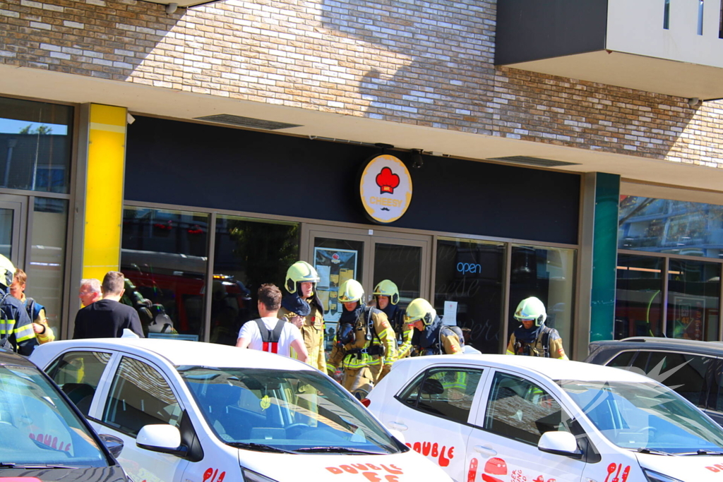 Frituur in brand tijdens verbouwing