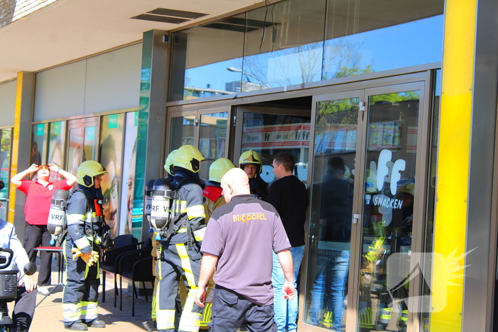 Frituur in brand tijdens verbouwing