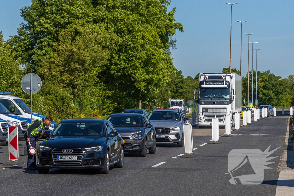 Strengere controles grensovergangen