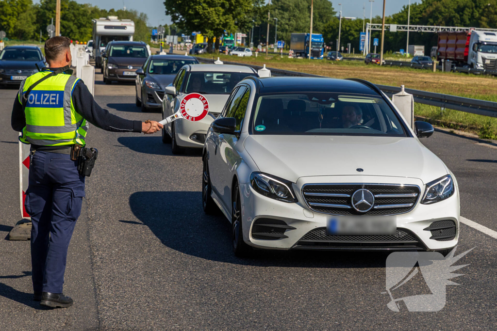 Strengere controles grensovergangen