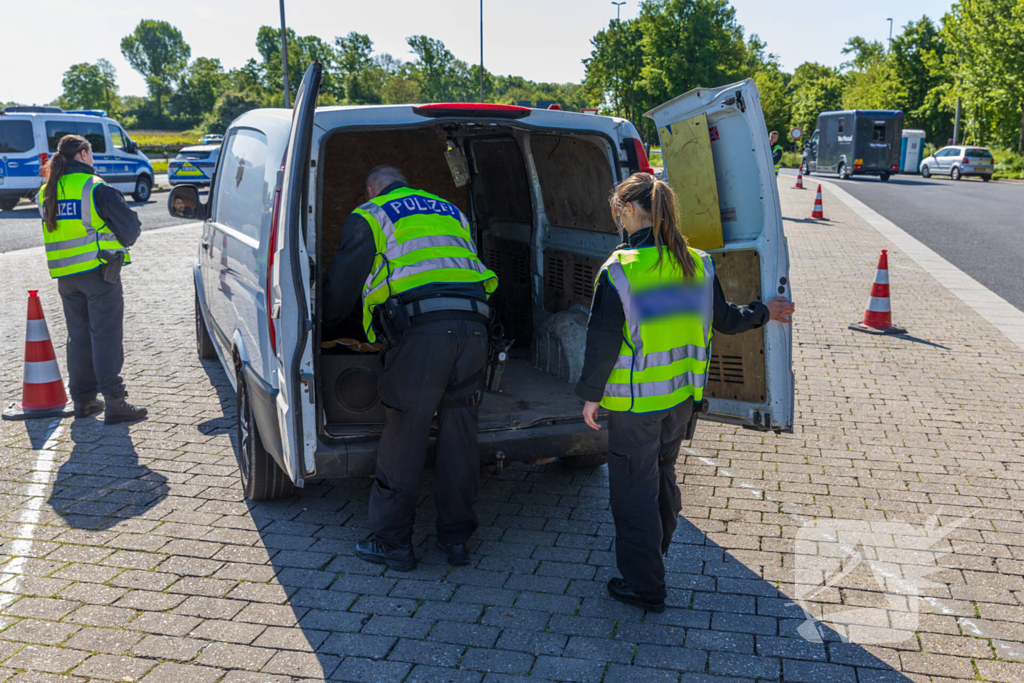 Strengere controles grensovergangen