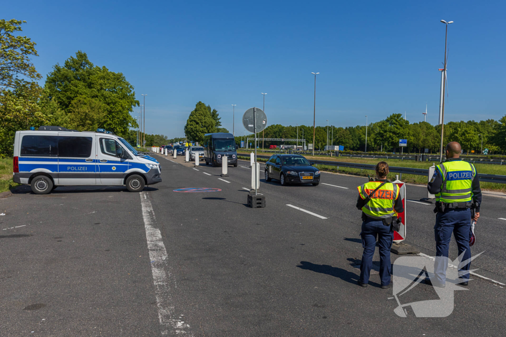 Strengere controles grensovergangen