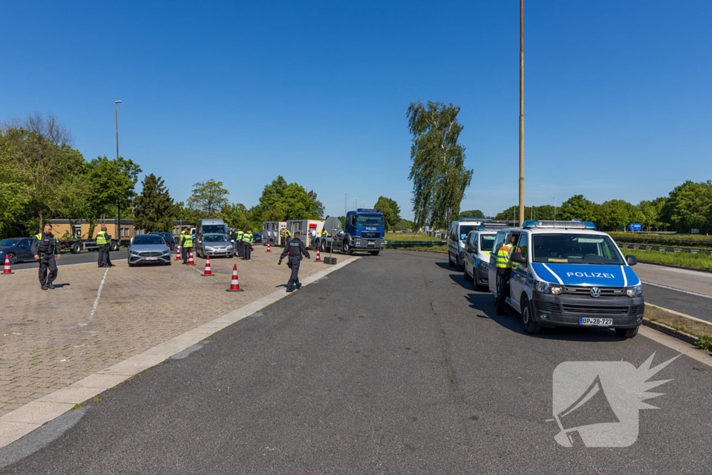 Strengere controles grensovergangen