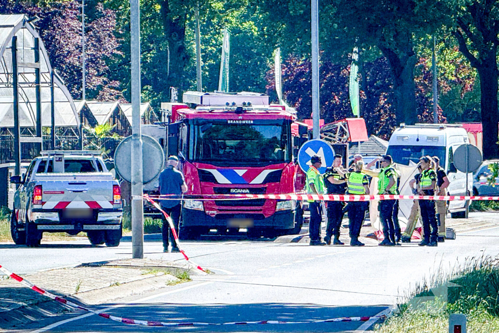 Oudere fietser overleden bij ongeval