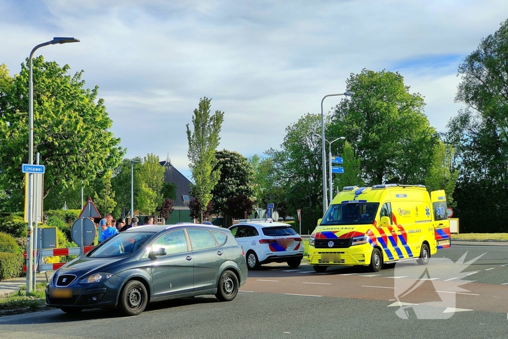 Wielrenner gewond na val