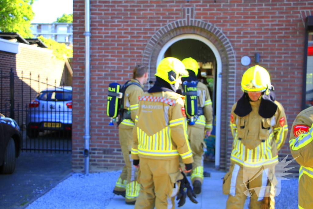 Oude gasleiding komt los tijdens werkzaamheden