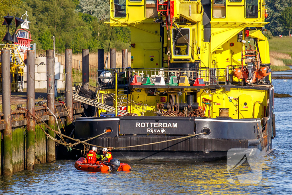 Hulpdiensten zoeken naar visser