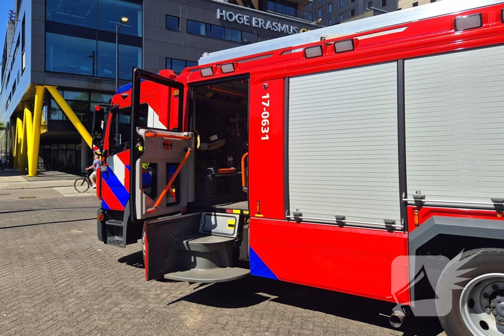 Vrouw opgesloten in openbaar toilet, brandweer bevrijdt haar