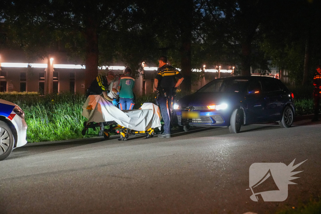 Voetganger gewond bij aanrijding met auto